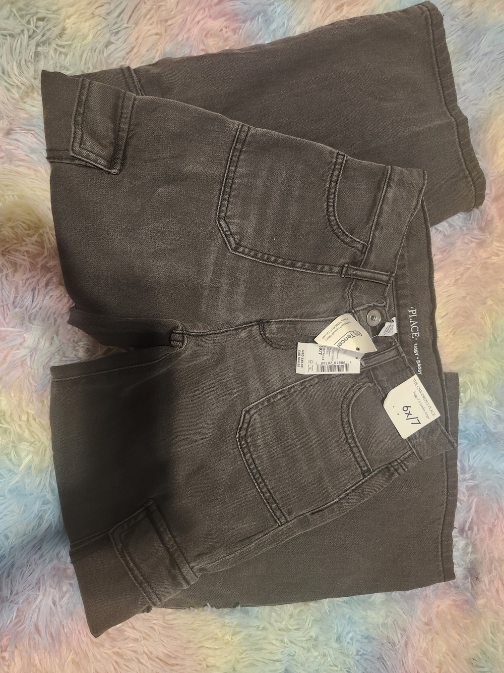The Children's Place Charcoal Gray Stretch Jeans